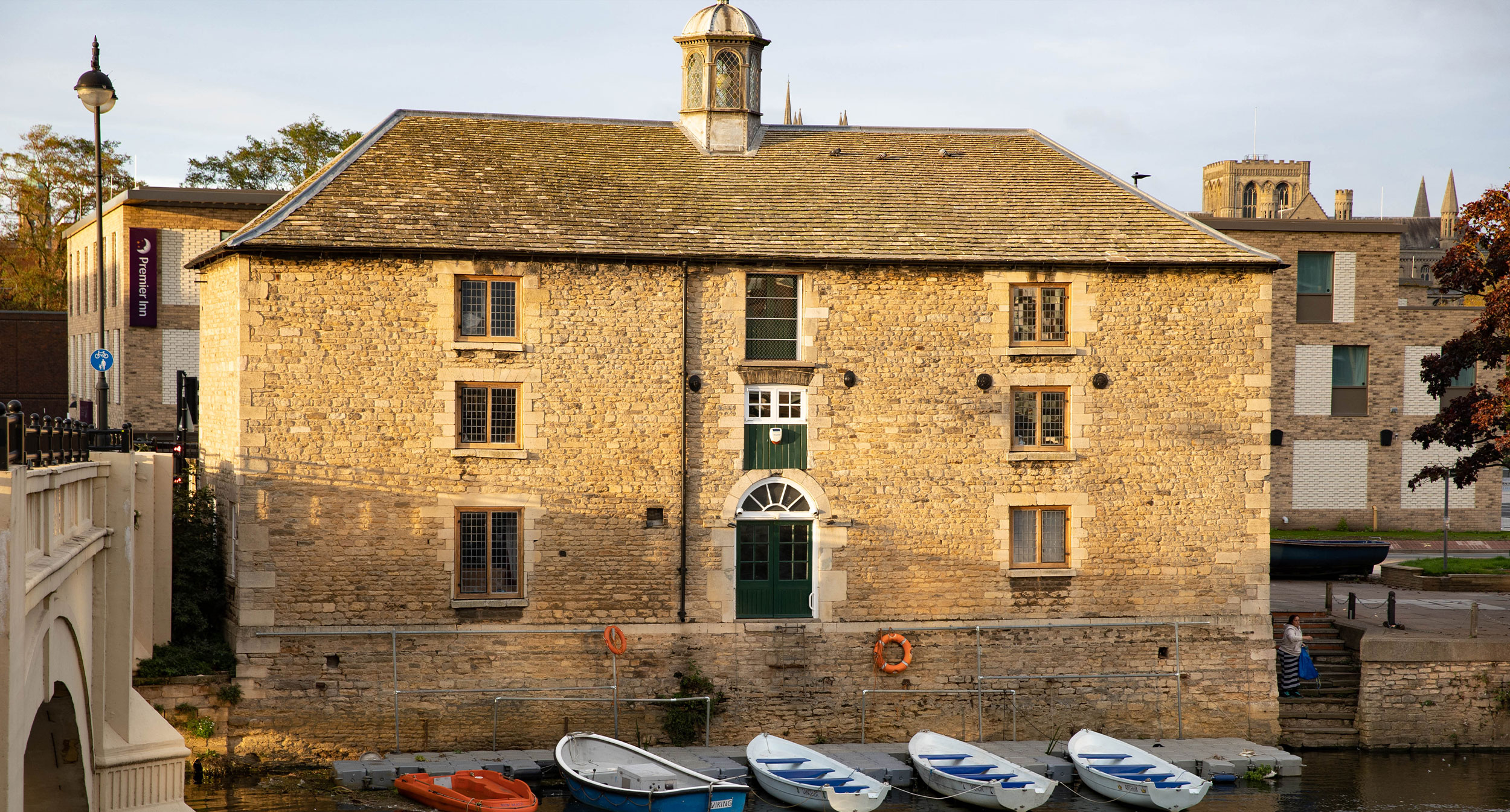 The Old Customs House beside the River Nene