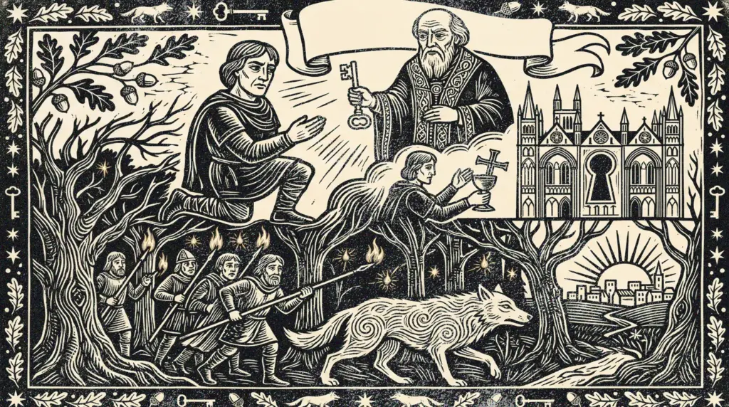 Hereward and the white wolf