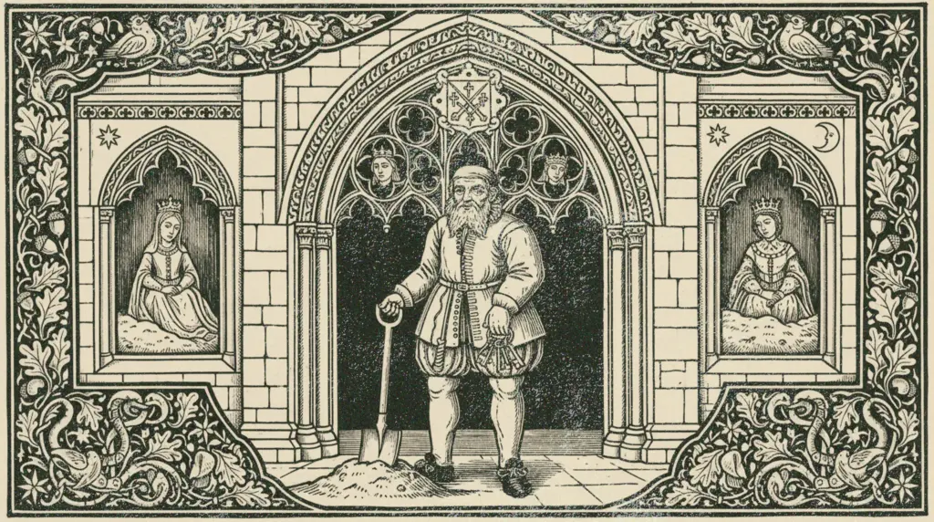Old Scarlett, the man who buried two queens