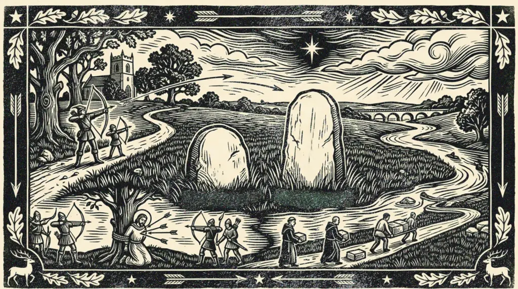 Robin Hood and Little John's stones