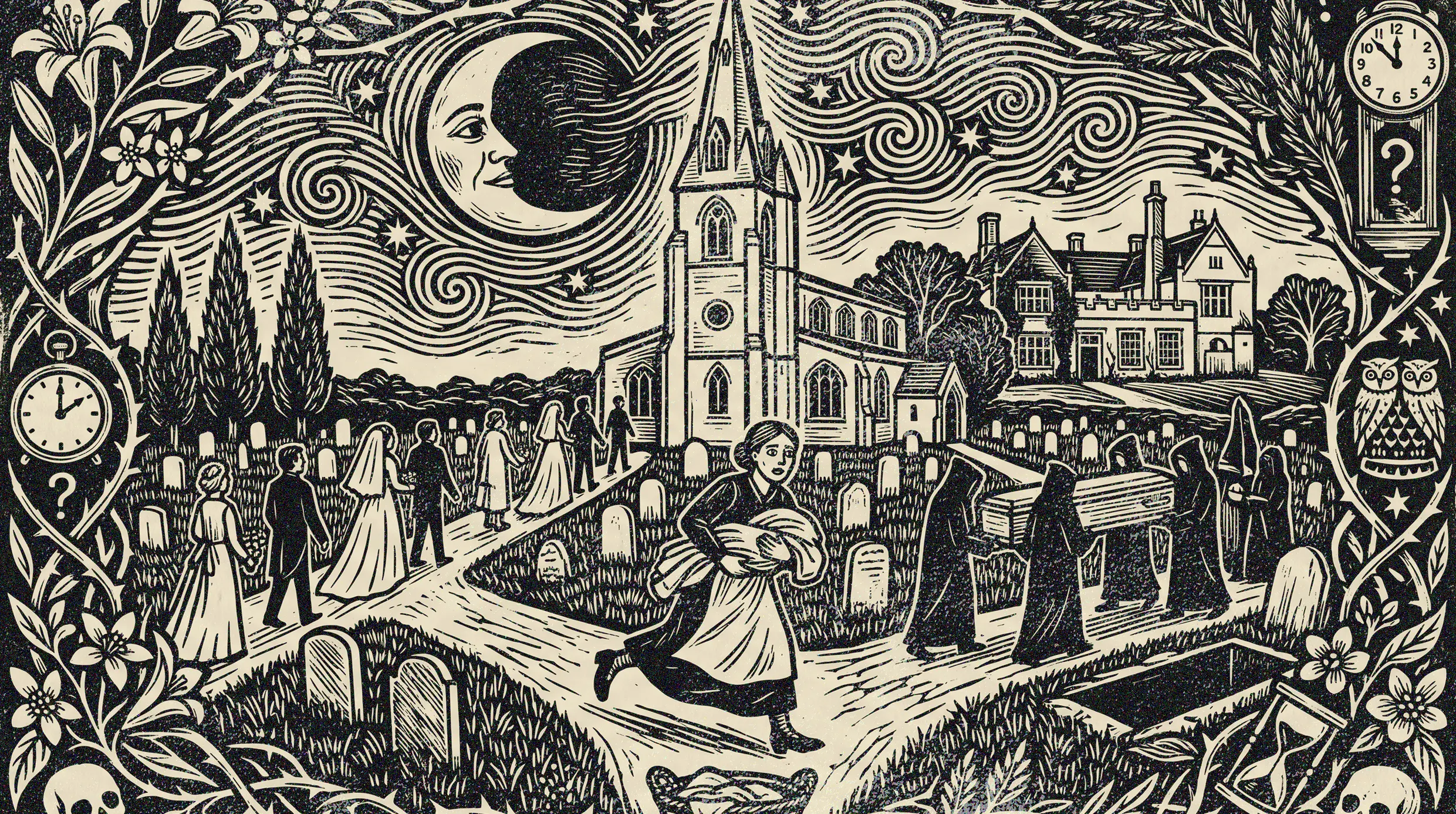 St Mark's Eve in Paston Churchyard