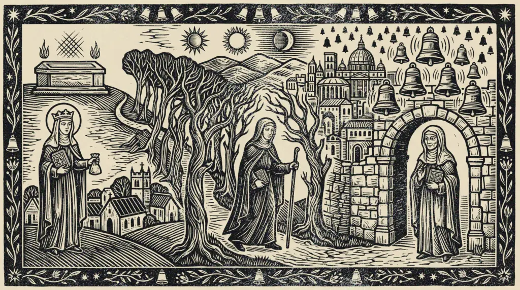 St Pega's broken heart stone