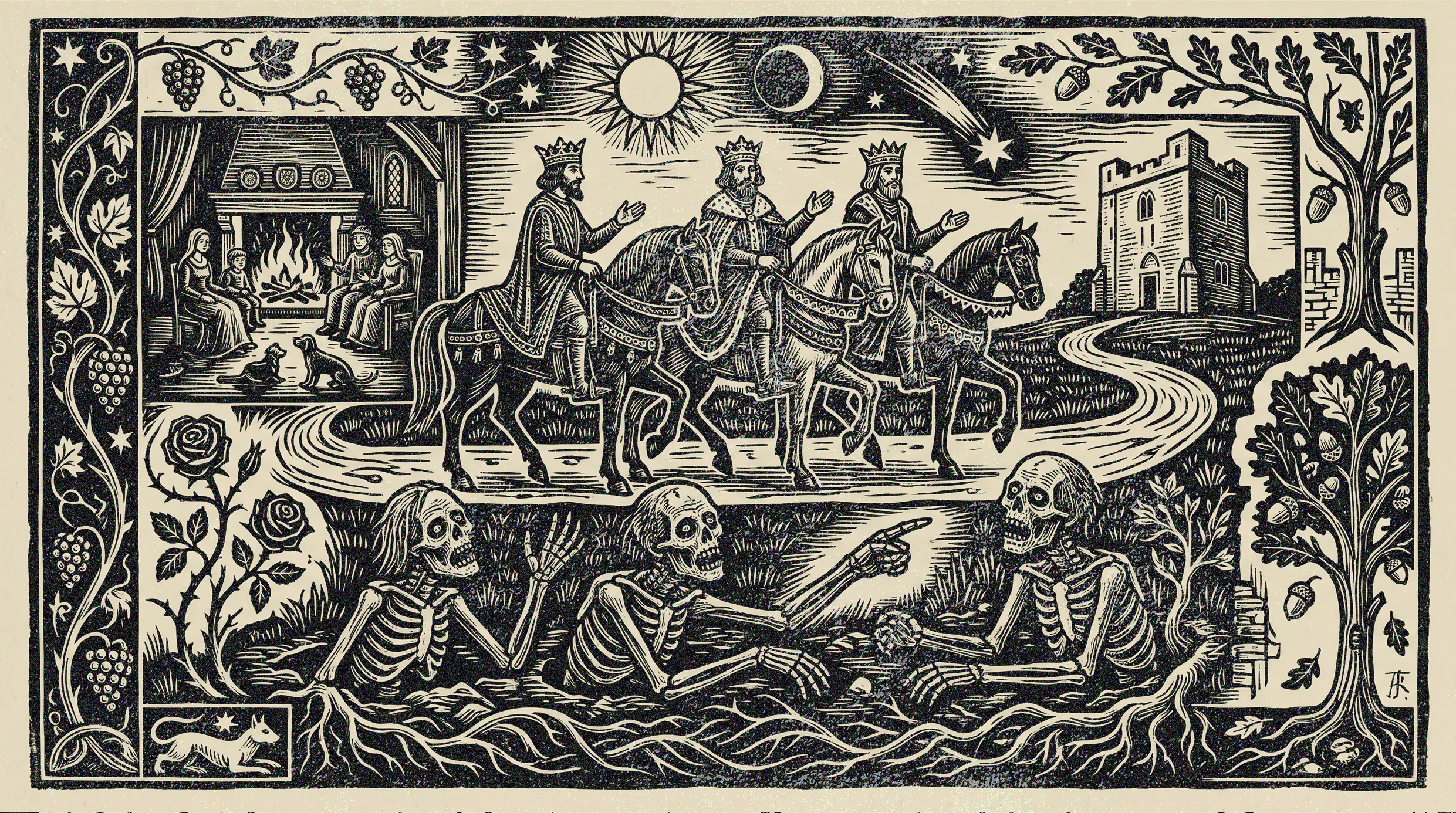 The Three Dead Kings of Longthorpe