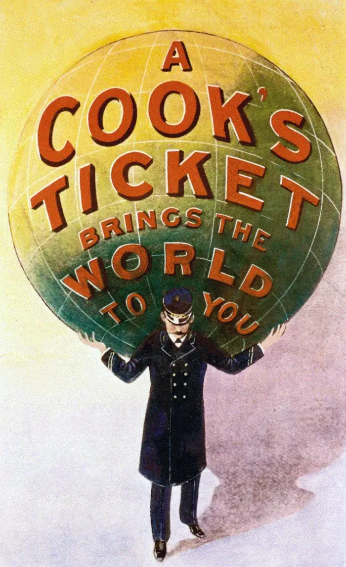 Historic Thomas Cook travel artwork