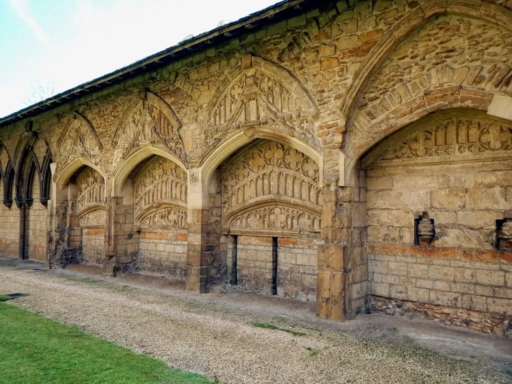 Peterborough Cathedral cloister